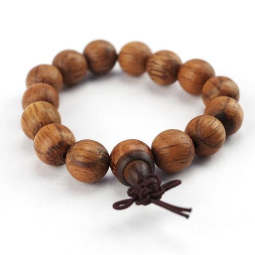 柏贯佛具 青冈木佛珠 1.5cm 15颗