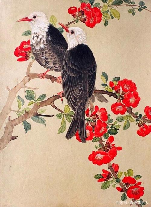 生动艳丽,赏心悦目——陈仲年花鸟鱼工笔画作品欣赏(图)