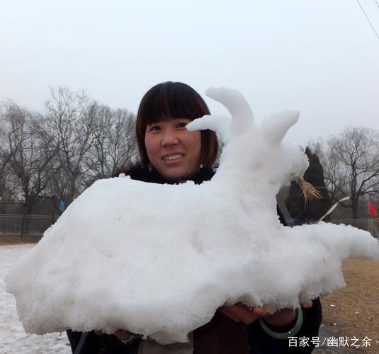 只要脑洞大开,堆雪人并不是很难,这些形态各异的雪人