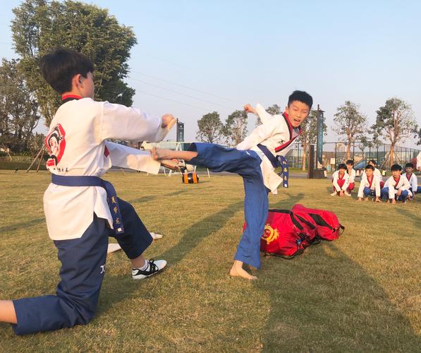 2019年开平至道会跆拳道户外活动演出