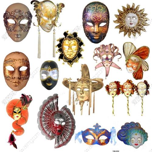 多款假面具psd分层素材