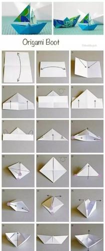 幼儿园手工 | 6款折纸船简单有趣带着孩子一起玩