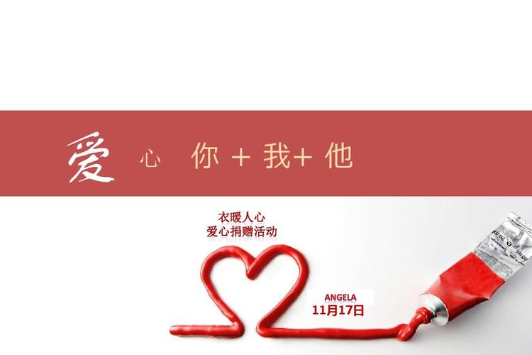 衣暖人心爱心捐赠活动策划ppt