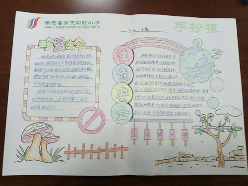 手抄新闻 第二课堂——南乐县三实小综合实践活动之手
