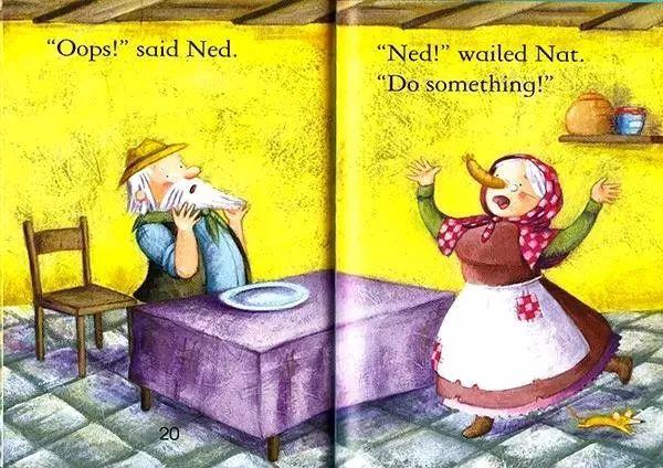 "内德说."ned!"wailed nat." 内德!"纳特哀嚎着."do something!