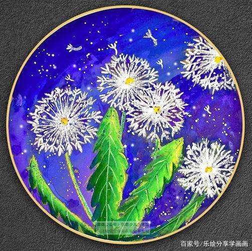 儿童画教程|油水分离趣味课程《飞呀飞呀,毛茸茸的