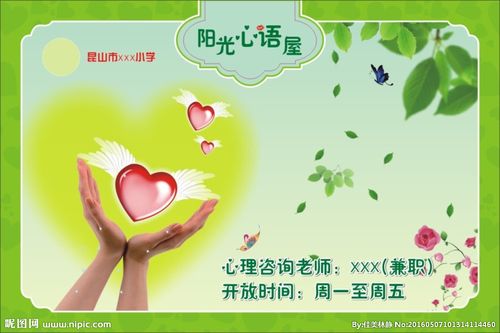 心理咨询室展板图片