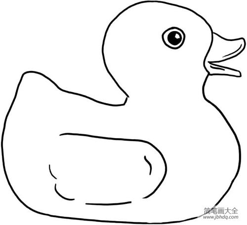 [大黄鸭简笔画图片大全]动物简笔画大全,大黄鸭简笔画