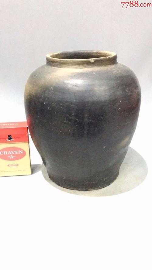 黑釉老陶罐【丰石缘】_第1张_7788收藏__收藏热线