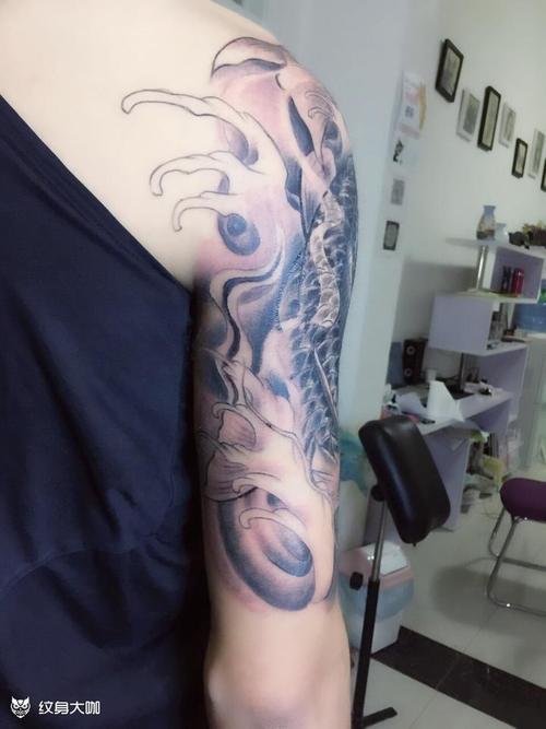 覆盖失败纹身,龙鱼,喜欢的加微