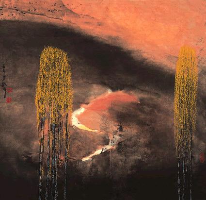 书画名家周韶华国家一级美术师