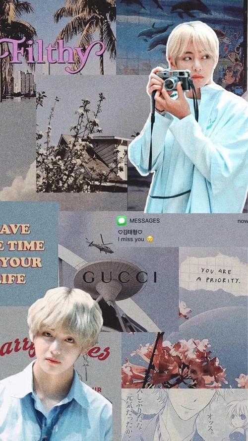 田柾国and金泰亨复古壁纸 请查收