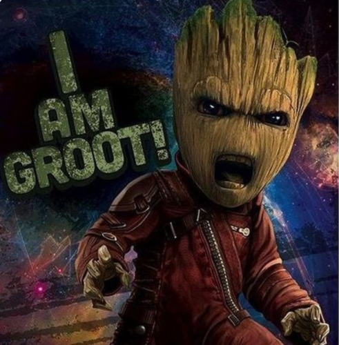 可爱"小树人"格鲁特出现在现实!未来或将投入迪士尼乐园