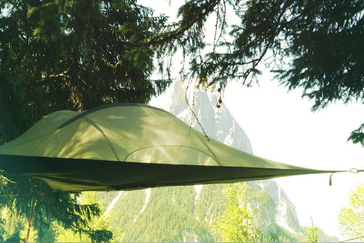 世界第一款移动树屋tentsile stingray air 3人悬空帐篷,透气强,安全