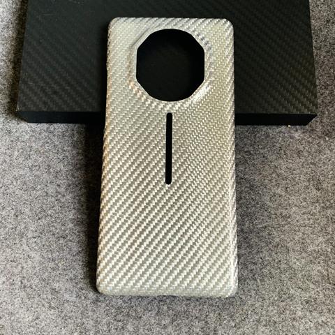 适用华为mate30rs凯夫凯夫拉拉手机壳mate40保时捷镂空手机保护套