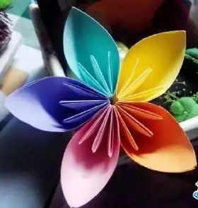 花幼儿折纸 手工折纸大全-蒲城教育文学网