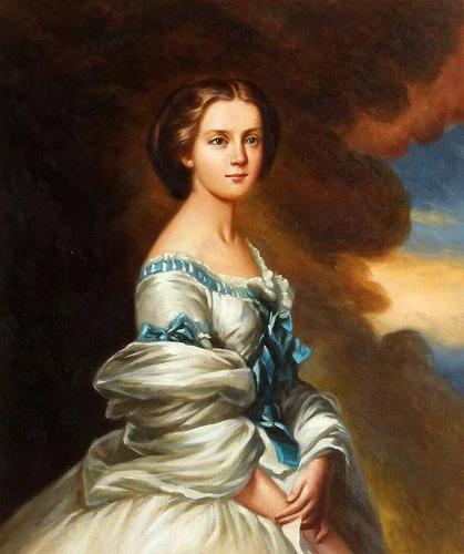 吴朝明 欧洲古典油画 布格罗《和平女神》 布面油画 60*50cm 中国南京