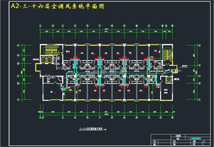 某十七层大厦空调系统及机房设计- 设计方案图纸
