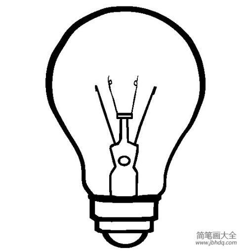 灯泡简笔画图片大全