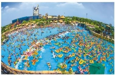 热高乐园巴厘岛水世界.(资料片)