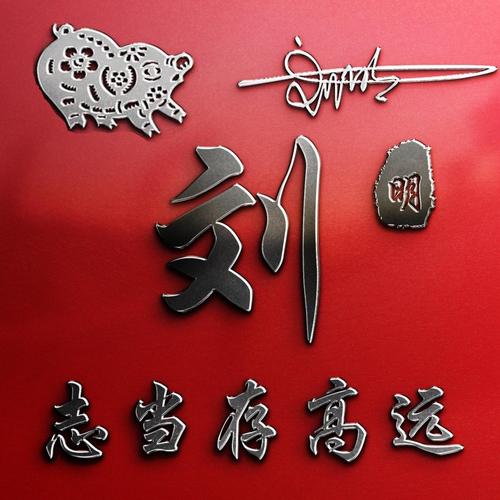 您的微信头像换了吗,3d高端姓氏头像40多个,快换上试试吧