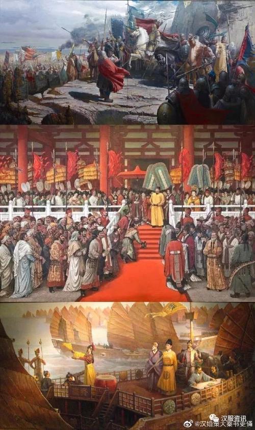 礼乐高奏 千帆竞渡 万邦来朝写就的昭昭大明!