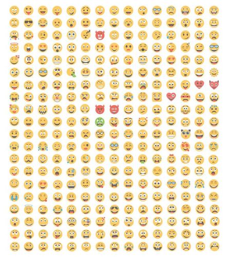 心情头像卡通聊天扁平画emoji表情包png ai设计格式素材 (1)