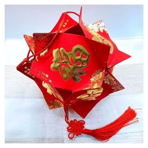 新年元旦手工红包灯笼幼儿园diy亲子手工制作环保材料