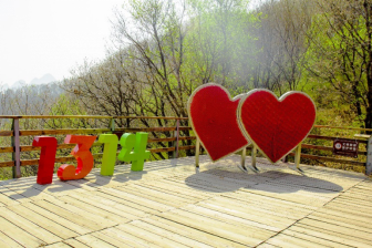 520爱情日打卡密云云蒙山网红路线引情侣游客刷爆朋友圈