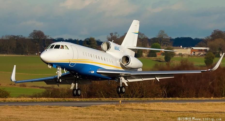 世界最好的大型商务飞机之:法国达索(dassault)猎鹰900lx