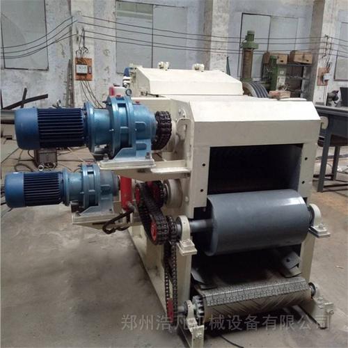 鼓式木材削片木材粉碎机设备菇木切片机