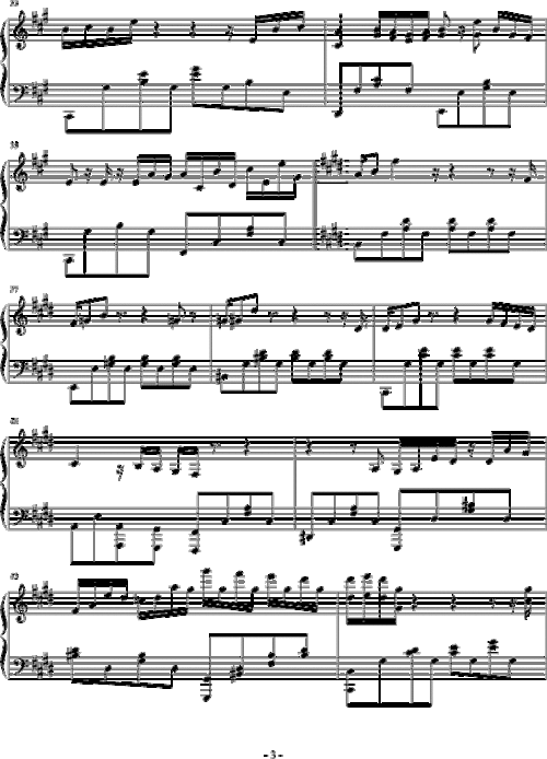 逃离幻想,逃离幻想钢琴谱,逃离幻想调钢琴谱,逃离幻想