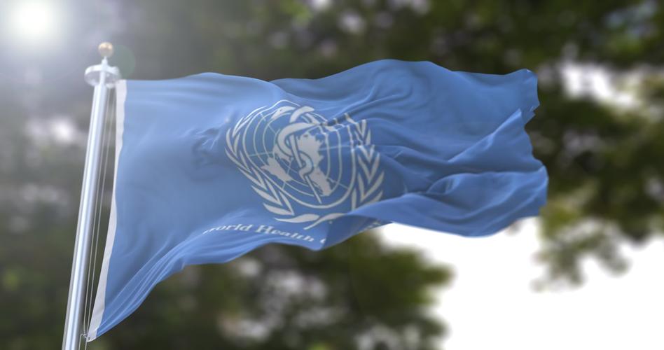 【4k】世界卫生组织旗帜c