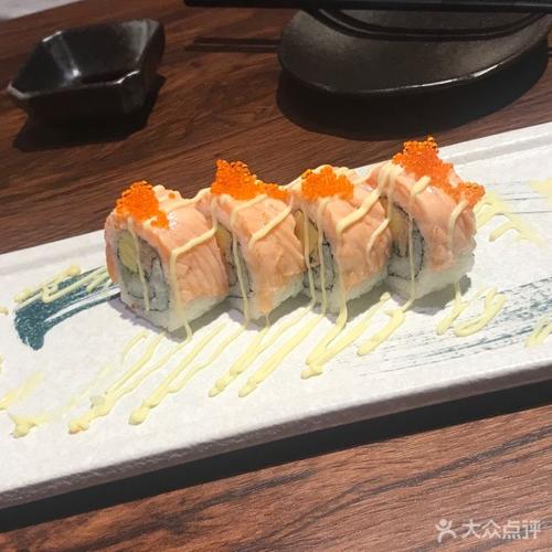 一町日料本铺炙烤三文鱼卷图片 - 第10张