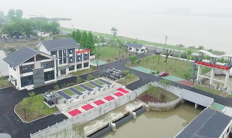 白茅湖排灌站综合改造工程顺利通过完工验收