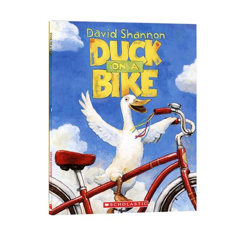 davidshannon,shannonsharpe 鸭子骑车记 duck on a bike david shannon 自行车上的鸭子 幼儿启蒙