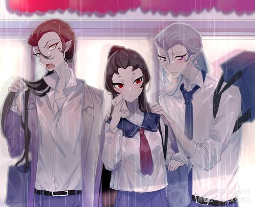 第五人格东方组_第五人格红蝶宿伞之魂周边设计绘画作品