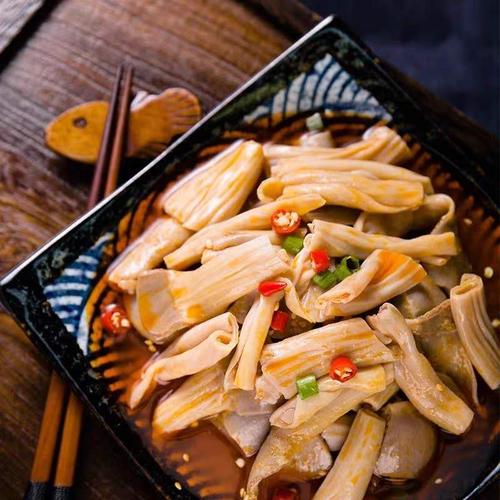 麻辣香辣凉拌脆肠鸭肠鹅肠酒店饭店特色半成品凉菜