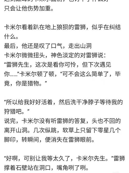 恶魔雷狮x 杀手卡米尔_阅读_文化_阅读