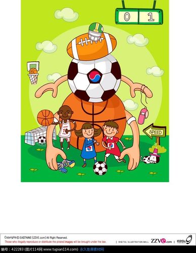 儿童世界卡通素材之足球