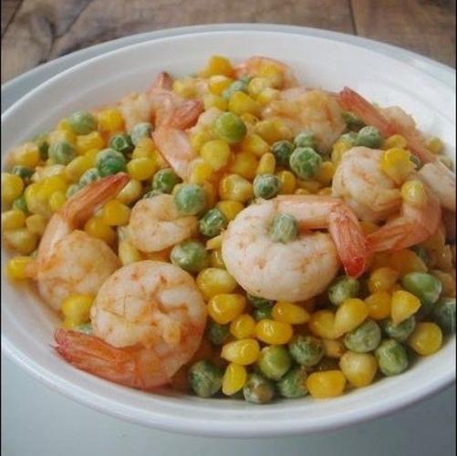 玉米豌豆炒虾仁(0/4)