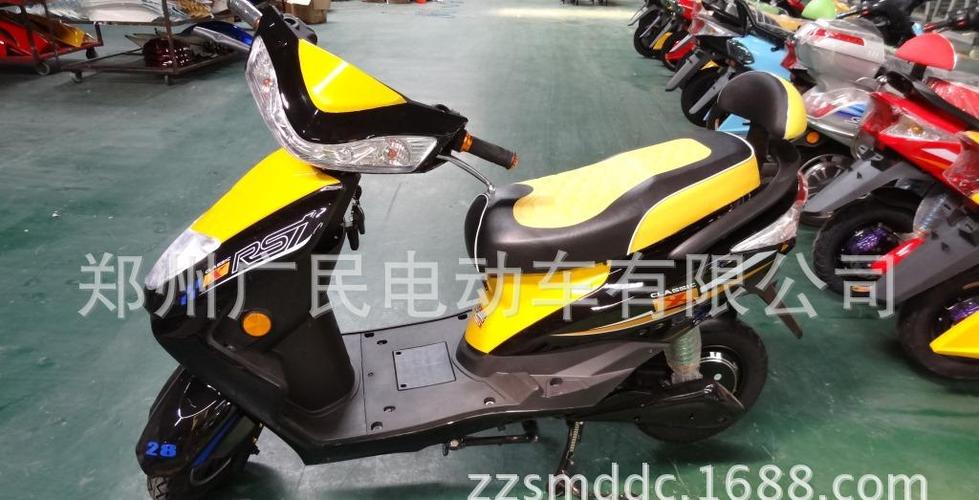 工厂批发 黄色小迅鹰 电动车 电动自行车 郑州广民60v