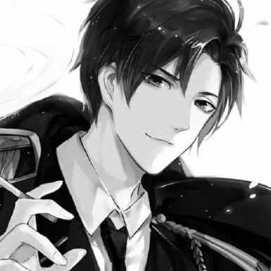 漫画高冷霸气男生头像