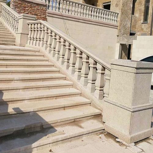 大理石罗马柱栏杆花瓶柱护栏花岗岩阳台扶手围栏别墅户外成品柱子已售