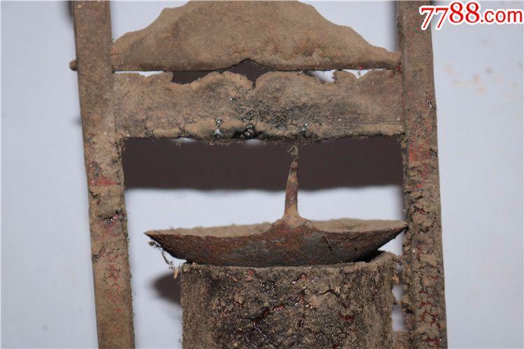 解放前后老桐油灯