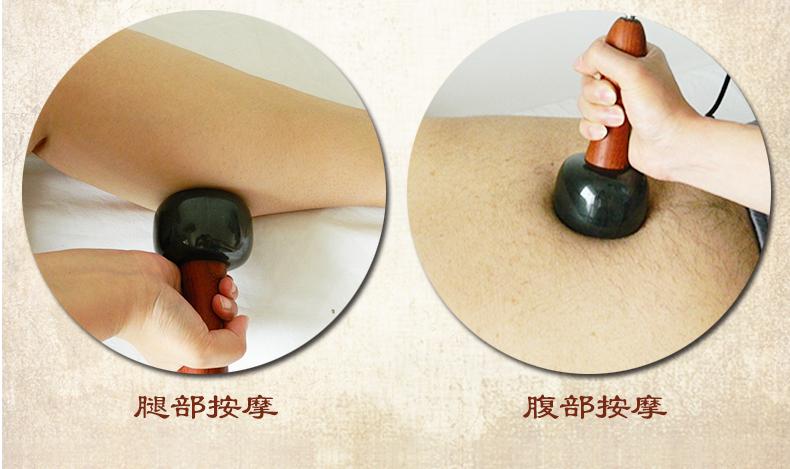 电热温控泗滨砭石太极球驱寒美容院家用美体养生仪器