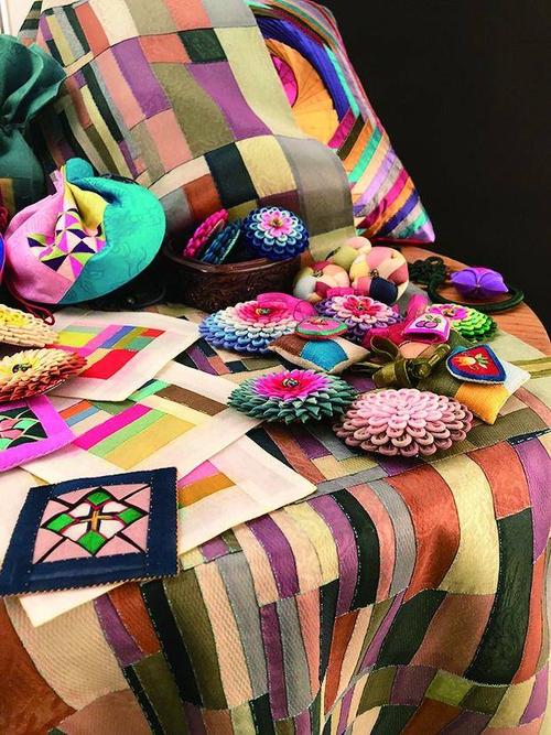 金媛善拼布作品 生活报记者薛宏莉 近日,一部名为《中国女红》的纪录