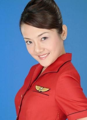 中国民航十大漂亮电眼空姐(组图)