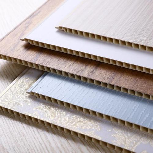 竹纤维集成墙板卧室装修材料墙面墙体扣板pvc地板石塑护墙板仿