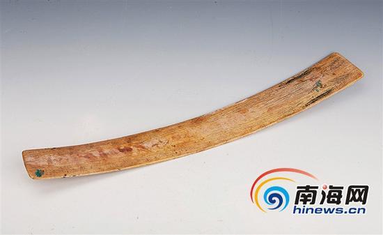 象牙朝笏成绝唱 海口市博物馆曾发现两件
